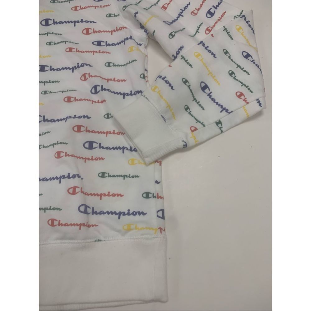 Multicolored Champion Monogrammed Patterned Sweat… - image 2